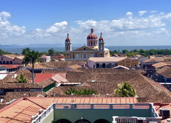 Stunning view of Granada, Nicaragua