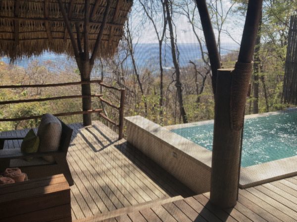 Plunge pool at Morgan's Rock, Nicaragua