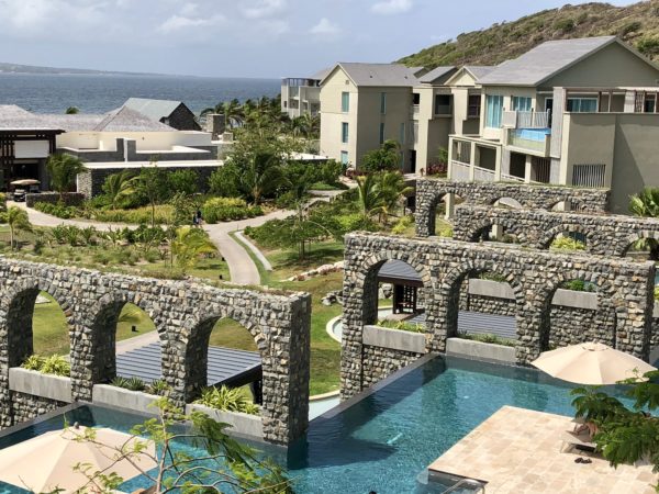 View from the Park Hyatt St. Kitts