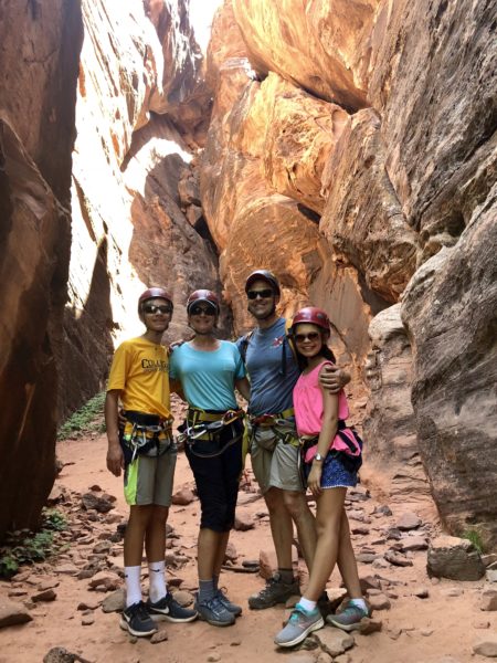 Zion National Park canyoneering