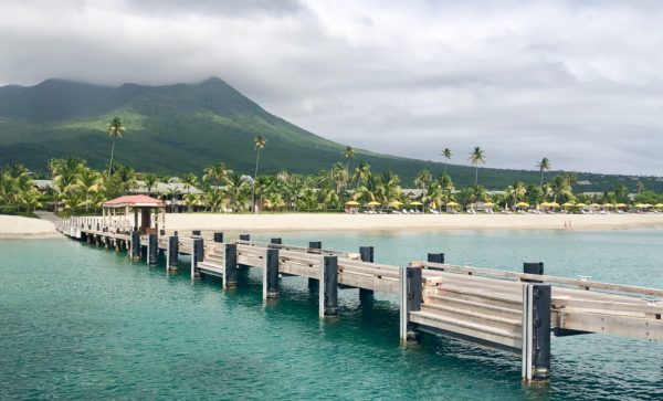 Private dock, Four Seasons Nevis