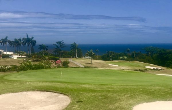 Golf course at the Four Seasons Nevis