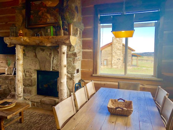 Dining room area, Zion Mountain Ranch