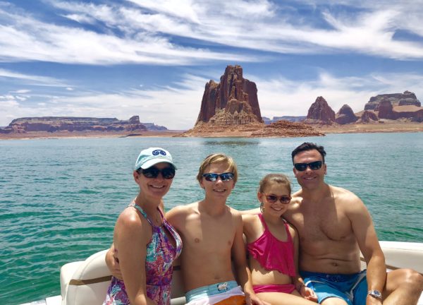 Stunning scenery at Lake Powell