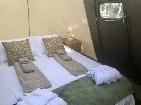 Sleeping quarters, luxury camping
