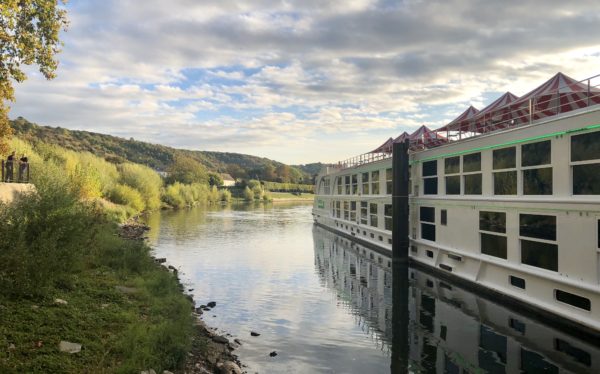 Uniworld docking on the Seine