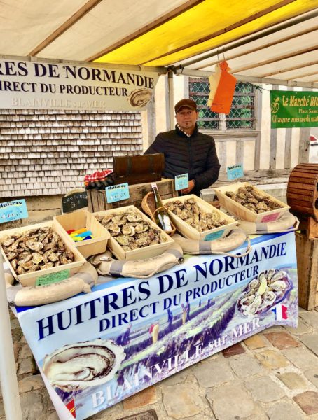 Honfleur oyster stand
