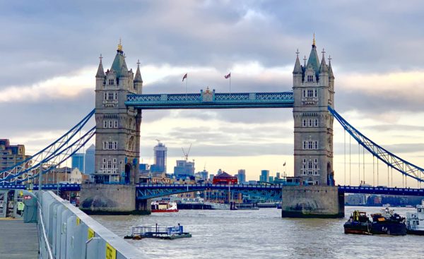 At the Tower Bridge, London