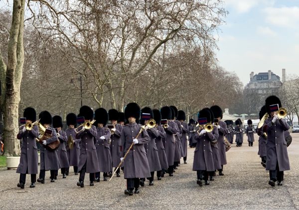 VIP access to the changing of the guard