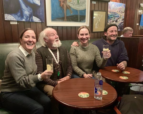 Pub friends in Dublin