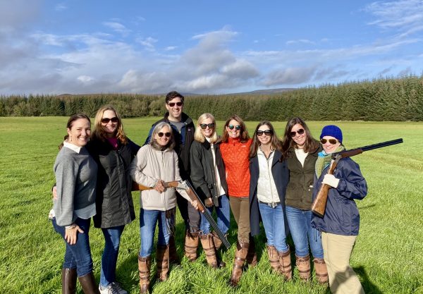 Clay shooting at Ballyfin