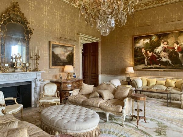 Ballyfin's stunning "Gold Room"